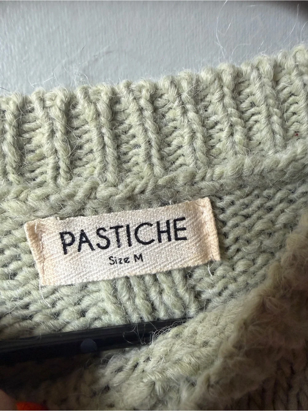 PASTICHE Cable Knit Sweater – Size Medium